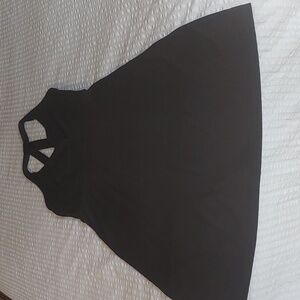 Merrel Opti-Wick Black Sporty Halter Dress SPF 50+ Size Medium